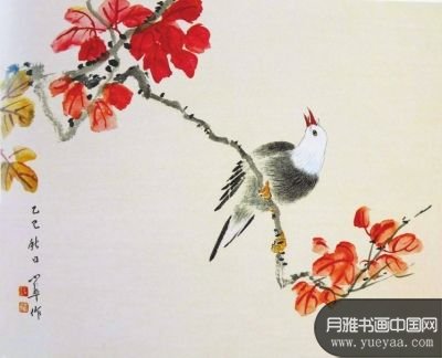 陈小翠《花鸟》上海朵云轩藏