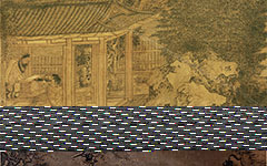 书画高清-高士图 卫贤 五代十国 绢布134.5x52.5