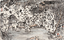 扬州写生系列一 程灿 当代 64cm x 45cm 2014