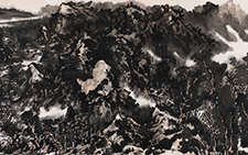 国画作品26 邹梦德 当代 67x137