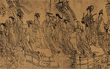 书画高清-八十七神仙卷(2) 佚名 唐代 绢292×30