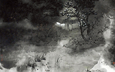 春江水暖 任赛 当代 68X136cm