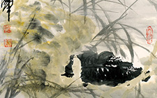 国画作品7 刘文孝 当代 60x55 (3)