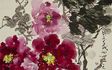 入门唯觉一衣香 程灿 当代 100X50cm 2003年
