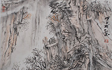 国画作品8 程灿 当代 68.68cm 2008年