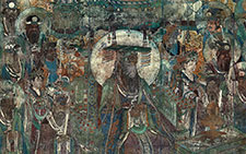 书画图文-北—西—南 永乐宫壁画分布 元代