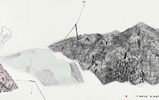 我令一山成三山 杜大恺 当代 75cm×144cm 2007