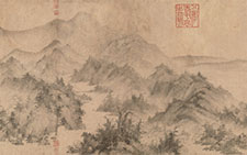 书画图文-潇湘卧游图 李氏 宋代 30x404cm 东京国立博物馆