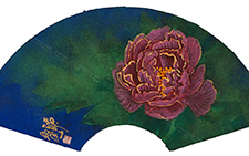 谷雨－5 王伯勋 当代 22×44cm 板上纸本矿物质色粉2014年 私人收藏