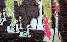 爱且无私 曾迎春 当代 68cmx60cm 2003年