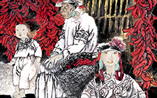 国画作品18 孔紫 当代
