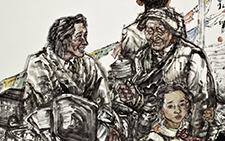 天路 孔紫 当代 180x90cm2008年