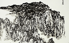 家住洮河边 张宏林 当代 138cmx68cm 2014年