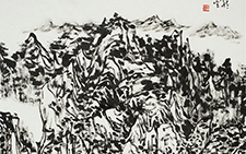日正山和 张宏林 当代 70cmx46cm 2013年