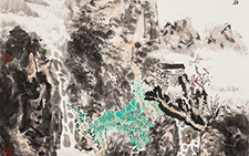 林泉高致 王跃奎 当代 68x68cm 2013
