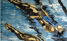翔 孔紫 当代 68cmx136cm 2008