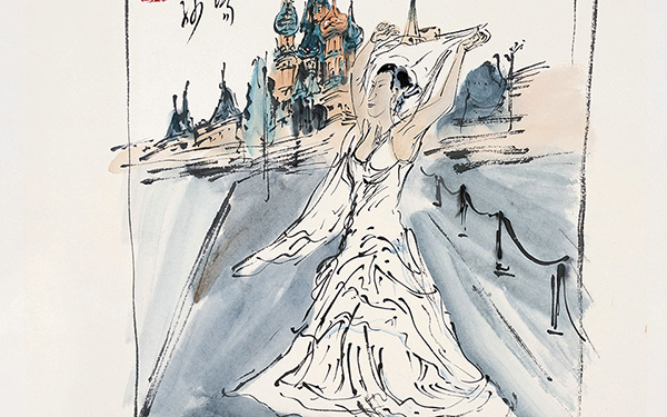 红场婚纱 范扬 当代 52x54cm 2010年