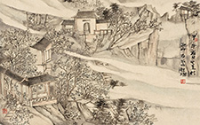 苏州写生系列一 程灿 当代 64cm x 45cm 2014