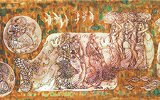 《生命之歌》2 杨晓阳 当代 200cm×8000cm 1995年