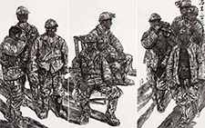 写生 孔紫 当代 2012年 375x250cm