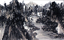 半尺清泉 付熙云 当代 2011年9月137x68