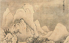 书画高清-雪景图 佚名 宋代 纸本53X97