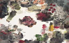 泰国美食“清蒸苏眉仔” 40x40 卢禹舜 当代