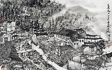 陡门写生系列之三 程灿 当代 64cm x 45cm 2009年