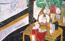 戏剧人物 丁立人 当代 68cmX68cm 2005