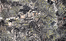 春山出岫 180X90cm 2014
