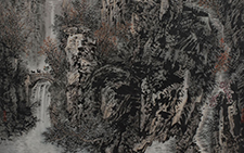 池塘春暖 计建清 当代 90x95cm