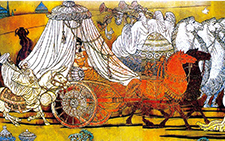 《丝绸之路》3 杨晓阳 当代 370cm×4600cm 1993年