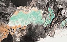 云林太极 王跃奎 当代 136cmx34cm 2013