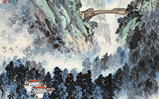 五台山林场 汤文选 当代 54cm×64cm 1976年