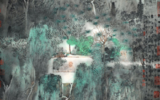 精神家园 早春行诗意图 68x68 卢禹舜 当代