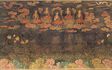 书画高清-法海寺壁画 明代 前殿 赴会图东侧壁画