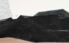黑影幢幢呈遗响 杜大恺 当代 97cm×164cm 2007