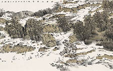 瑞雪兆丰年 韩步勇 当代 68cmX138cm 2011年