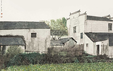 宏村1 杜大恺 当代 63×93cm 2013