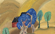 天臺勝景1 丁立人 当代 油画 30x40cm 2008