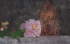 静物－3 王伯勋 当代 31×48cm 纸本矿物质色粉2014年 私人收藏