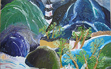 山 丁立人 当代 油画 60cm x60cm