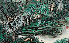 国画作品10 张宏林 当代