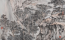 国画作品9 程灿 当代 68.68cm 2008年