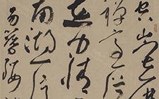 草书张说诗条幅 李明 当代 180×60cm