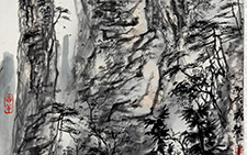 国画作品2 程灿 当代 46X69cm 2006年