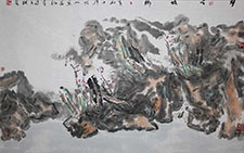 梦里故乡 王跃奎 当代 46x68cm 2011