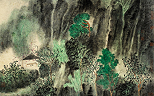 国画作品4 周松竹 当代