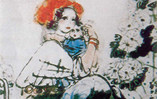 《母子图》 杨晓阳 当代 100cm×60cm 1996年
