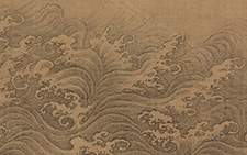 书画图文-浪图 马兴祖 宋代 东京国立博物馆 20.8×22
